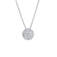 Collana Babila Milano Donna Magic Collection in Oro bianco Diamante 0.41 Ct 114252 - 114252